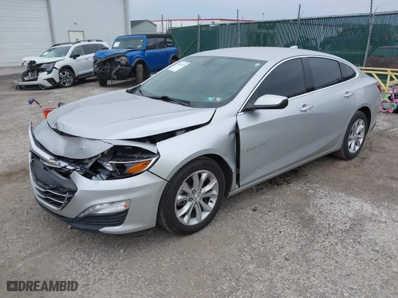 2021 Chevrolet Malibu LT with VIN 1G1ZD5ST3MF008010, listed as a IAAI auction lot 41876299 with 92,958 mi miles. Bid and sale history available at carsss.com. Image 17.