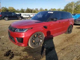 2018 Land Rover Range Rover Sport HSE Dynamic with VIN SALWV2SV8JA810934, listed as a Copart auction lot 74897114 with 58,744 mi miles and Clean Title. Bid and sale history available at carsss.com. Image 1.