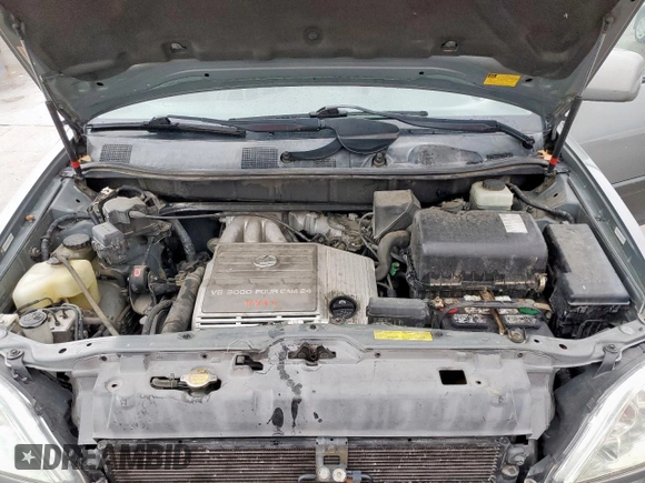2003 Lexus RX 300 with VIN JTJGF10U430163094, listed as a Copart auction lot 55851845 with 148,126 mi miles and Salvage title. Bid and sale history available at DreamBid. Image 12.