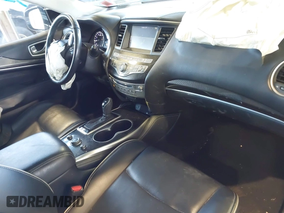 2019 Infiniti QX60 Luxe with VIN 5N1DL0MM8KC558679, listed as a IAAI auction lot 41973649 with 51,867 mi miles and . Bid and sale history available at DreamBid. Image 5.
