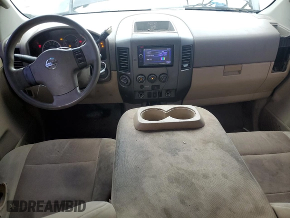 2012 Nissan Titan S with VIN 1N6BA0EJ5CN301052, listed as a Copart auction lot 83466384 with 266,154 mi miles and Salvage Title. Bid and sale history available at carsss.com. Image 8.