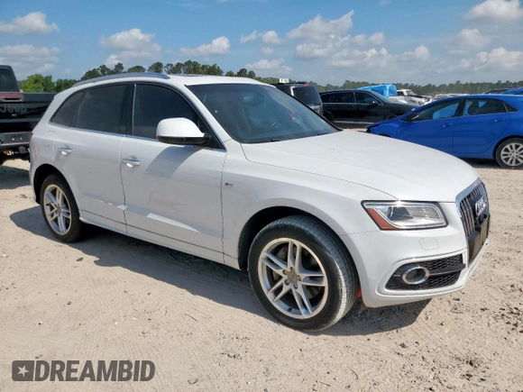 2017 Audi Q5 Premium Plus with VIN WA1D7AFP2HA050650, listed as a Copart auction lot 58150385 with 134,966 mi miles and Clean title. Bid and sale history available at DreamBid. Image 4.