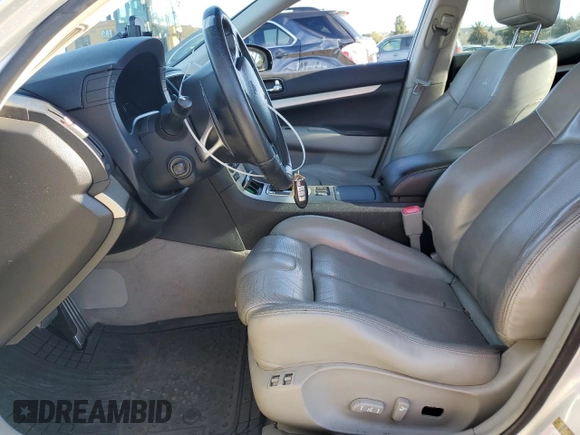2008 Infiniti G35 Sedan Journey with VIN JNKBV61E98M226659, listed as a Copart auction lot 88713895 with 182,886 mi miles and Salvage Title. Bid and sale history available at carsss.com. Image 7.