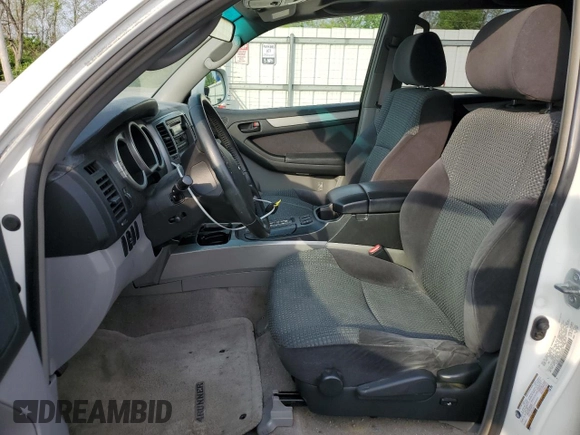 2005 Toyota 4Runner SR5 with VIN JTEBT14R850048640, listed as a Copart auction lot 55013705 with 210,849 mi miles and Clean Title. Bid and sale history available at DreamBid. Image 7.