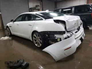 2017 Jaguar XJ with VIN SAJWJ2GD7H8W04672, listed as a Copart auction lot 81507804 with 45,781 mi miles and Salvage Title. Bid and sale history available at carsss.com. Image 2.