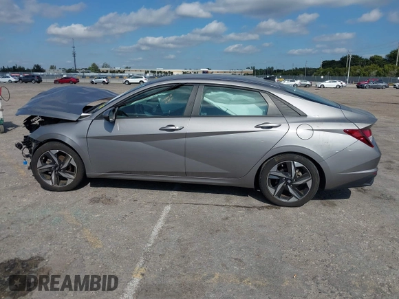 2023 Hyundai Elantra SEL with VIN KMHLS4AG3PU421669, listed as a IAAI auction lot 41278155 with 21,705 mi miles and . Bid and sale history available at DreamBid. Image 14.
