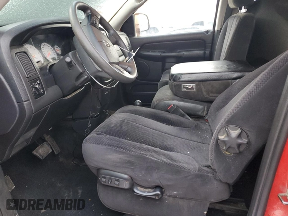 2005 Dodge 1500 SLT with VIN 1D7HU18D65S334765, listed as a Copart auction lot 71989294 with 219,265 mi miles and Salvage Title. Bid and sale history available at DreamBid. Image 7.
