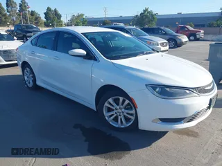 2015 Chrysler 200 Limited with VIN 1C3CCCAB7FN591692, listed as a IAAI auction lot 42172998 with 200,533 mi miles and . Bid and sale history available at DreamBid. Image 1.