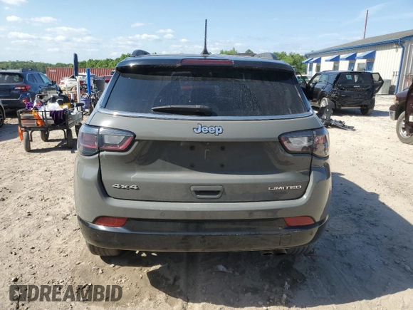 2022 Jeep Compass High Altitude with VIN 3C4NJDCB6NT115980, listed as a Copart auction lot 54255395 with 31,154 mi miles and Salvage Title. Bid and sale history available at DreamBid. Image 6.