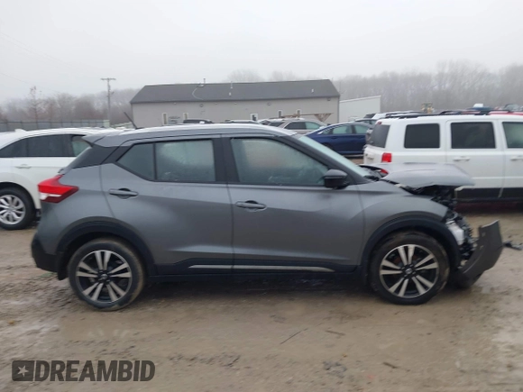 2019 Nissan Kicks S with VIN 3N1CP5CU0KL516193, listed as a IAAI auction lot 41474237 with 50,357 mi miles and . Bid and sale history available at carsss.com. Image 14.