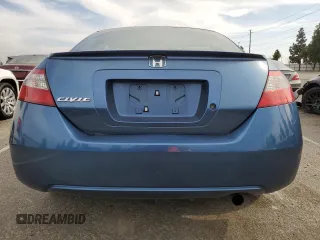 2009 Honda Civic Cpe LX with VIN 2HGFG12639H519390, listed as a Copart auction lot 53230825 with 105,819 mi miles and Salvage Title. Bid and sale history available at carsss.com. Image 6.