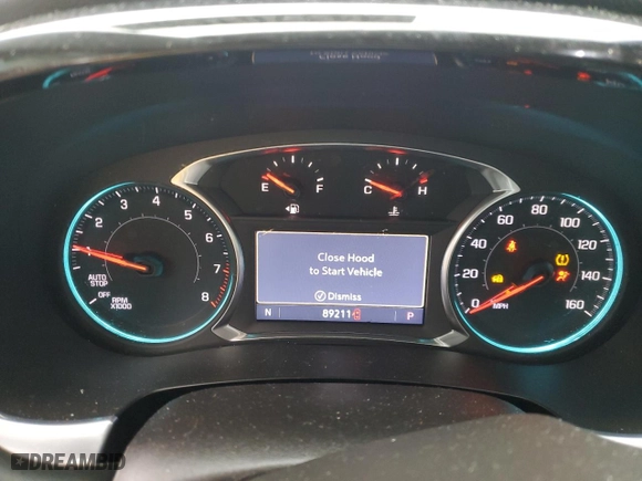 2021 Chevrolet Traverse LT Leather with VIN 1GNERHKW1MJ165316, listed as a Copart auction lot 44176185 with 89,211 mi miles and Salvage Title. Bid and sale history available at carsss.com. Image 9.
