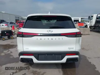 2023 Infiniti QX60 Luxe with VIN 5N1DL1FS0PC356315, listed as a IAAI auction lot 42177668 with 30,690 mi miles and . Bid and sale history available at DreamBid. Image 17.