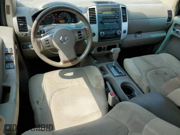 2011 Nissan Frontier SV with VIN 1N6AD0ER6BC451979, listed as a Copart auction lot 54079405 with 222,196 mi miles and Salvage title. Bid and sale history available at DreamBid. Image 8.