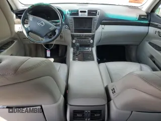 2011 Lexus LS 460 with VIN JTHBL5EF6B5105009, listed as a Copart auction lot 56377035 with 99,513 mi miles and Salvage title. Bid and sale history available at DreamBid. Image 8.