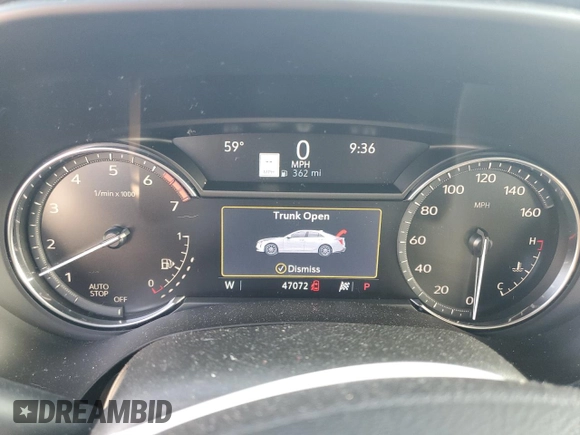 2021 Cadillac CT4 Luxury z VIN 1G6DJ5RK9M0114572, wystawiony jako Copart lot #43758515 z przebiegiem 47 072 mil mil oraz Tytuł czysty. Historia ofert i sprzedaży dostępna na DreamBid. Obrazek 9.