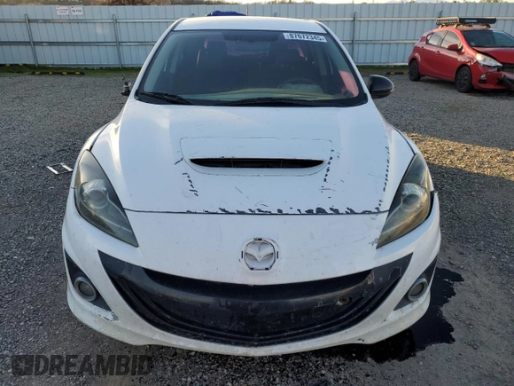 2013 Mazda 3 Mazdaspeed3 Touring with VIN JM1BL1L46D1785533, listed as a Copart auction lot 87672345 with 181,636 mi miles and Salvage Title. Bid and sale history available at DreamBid. Image 5.