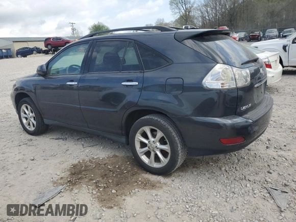 2009 Lexus RX 350 with VIN 2T2GK31U89C063647, listed as a Copart auction lot 51834355 with 212,469 mi miles and Salvage Title. Bid and sale history available at DreamBid. Image 2.