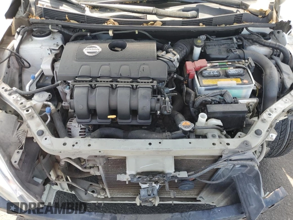 2013 Nissan Sentra SV with VIN 3N1AB7AP4DL788795, listed as a Copart auction lot 52013425 with 101,194 mi miles and Salvage Title. Bid and sale history available at DreamBid. Image 11.