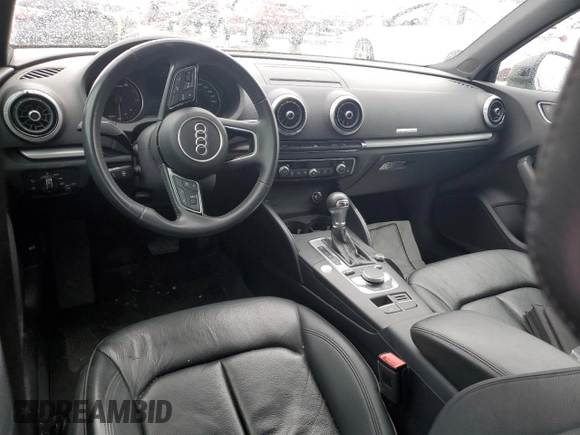 2019 Audi A3 Sedan Premium with VIN WAUBEGFF2KA104000, listed as a Copart auction lot 81337954 with 0 mi miles and Salvage Title. Bid and sale history available at carsss.com. Image 8.