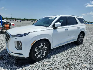2021 Hyundai Palisade Calligraphy z VIN KM8R74HE3MU276192, wystawiony jako Copart lot #60296495 z przebiegiem 54 626 mil mil oraz Szkoda całkowita • Salvage title. Historia ofert i sprzedaży dostępna na DreamBid. Obrazek 1.