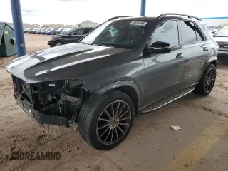 2021 Mercedes-Benz GLE 350 z VIN 4JGFB4KB3MA361714, wystawiony jako Copart lot #49097465 z przebiegiem 46 358 mil mil oraz Szkoda całkowita • Salvage title. Historia ofert i sprzedaży dostępna na DreamBid. Obrazek 1.