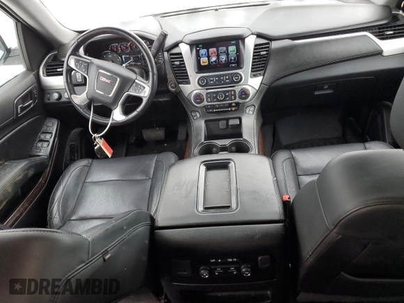2020 GMC Yukon SLT with VIN 1GKS2BKC1LR280389, listed as a Copart auction lot 87928555 with 84,242 mi miles and Salvage Title. Bid and sale history available at carsss.com. Image 8.