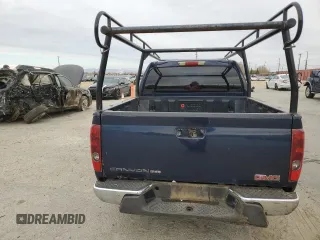 2007 GMC Canyon SLE1 with VIN 1GTCS13E878156531, listed as a Copart auction lot 86451574 with 265,368 mi miles and Clean Title. Bid and sale history available at carsss.com. Image 6.