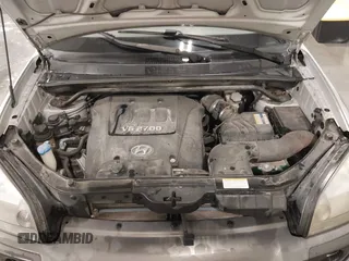2007 Hyundai Tucson SE with VIN KM8JN12DX7U610529, listed as a IAAI auction lot 41370668 with 172,802 mi miles. Bid and sale history available at carsss.com. Image 10.