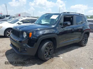 2018 Jeep Renegade Latitude with VIN ZACCJBBB2JPH59443, listed as a IAAI auction lot 42555557 with 66,689 mi miles and . Bid and sale history available at DreamBid. Image 2.