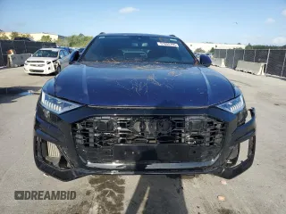 2021 Audi Q8 Premium Plus z VIN WA1EVAF17MD040579, wystawiony jako Copart lot #51805705 z przebiegiem 32 901 mil mil oraz Tytuł czysty. Historia ofert i sprzedaży dostępna na DreamBid. Obrazek 5.