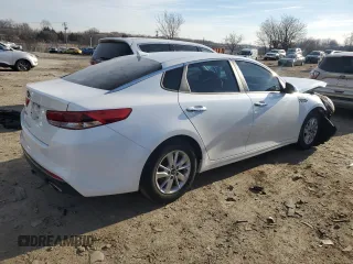 2017 Kia Optima LX with VIN KNAGT4L32H5173971, listed as a Copart auction lot 46578515 with 89,072 mi miles and Salvage Title. Bid and sale history available at carsss.com. Image 3.