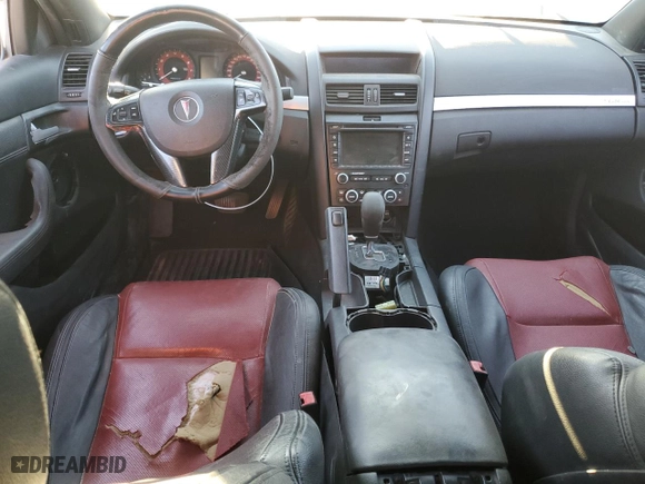 2008 Pontiac G8 GT with VIN 6G2EC57Y58L143503, listed as a Copart auction lot 81745704 with 0 mi miles and Salvage Title. Bid and sale history available at carsss.com. Image 8.