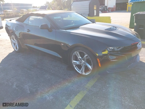 2022 Chevrolet Camaro 2SS with VIN 1G1FH3D71N0120319, listed as a IAAI auction lot 41292922 with 49,307 mi miles. Bid and sale history available at carsss.com. Image 1.
