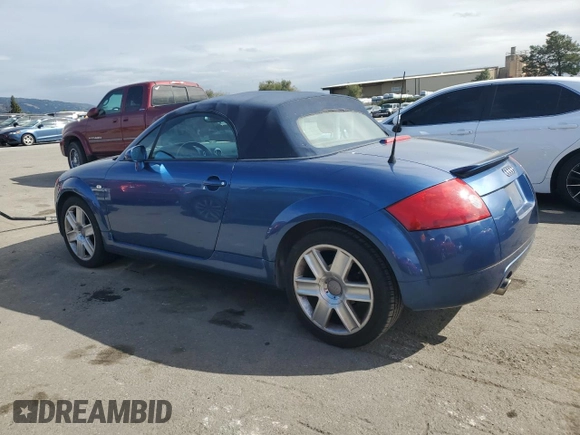2003 Audi TT with VIN TRUTC28N831009114, listed as a Copart auction lot 46265735 with 109,686 mi miles and Clean Title. Bid and sale history available at carsss.com. Image 2.