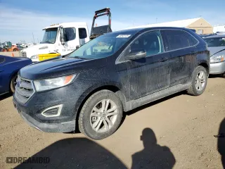 2016 Ford Edge SEL with VIN 2FMPK4J85GBB52364, listed as a Copart auction lot 48592125 with 103,817 mi miles and Salvage Title. Bid and sale history available at carsss.com. Image 1.