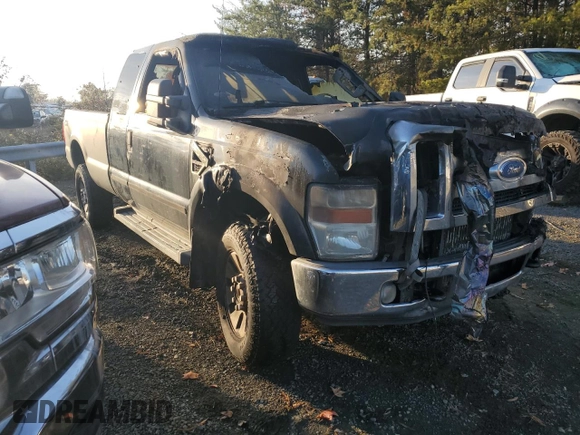 2008 Ford F-350 XL with VIN 1FTWX31R88EA33489, listed as a Copart auction lot 81902834 with Not Provided miles and Salvage Title. Bid and sale history available at DreamBid. Image 4.