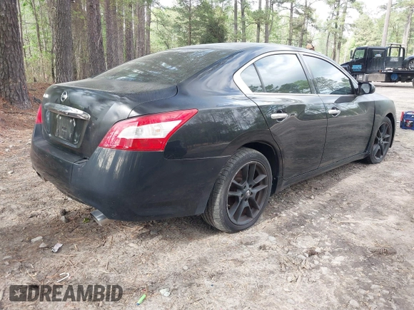 2009 Nissan Maxima SV with VIN 1N4AA51E39C841742, listed as a IAAI auction lot 41964426 with 165,199 mi miles and . Bid and sale history available at DreamBid. Image 4.