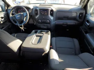 2022 Chevrolet Silverado 1500 Custom with VIN 3GCPDBEK8NG638699, listed as a Copart auction lot 45543425 with 65,287 mi miles and Salvage Title. Bid and sale history available at carsss.com. Image 8.