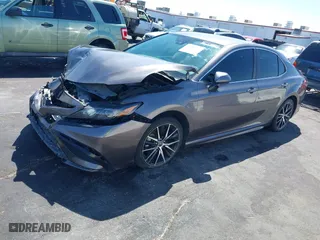 2021 Toyota Camry SE Nightshade with VIN 4T1G11AK3MU591078, listed as a IAAI auction lot 42018767 with 96,814 mi miles. Bid and sale history available at carsss.com. Image 19.