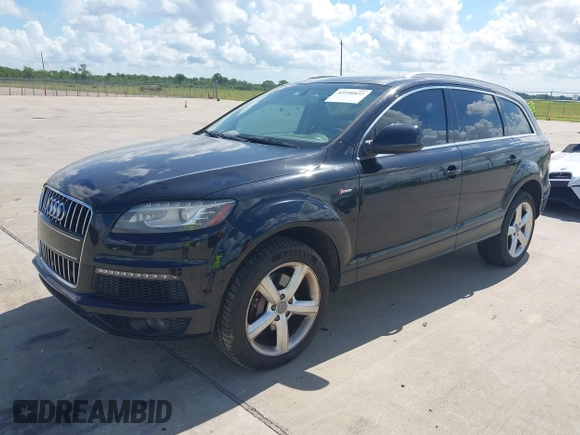 2015 Audi Q7 S line Prestige with VIN WA1DGAFE9FD004677, listed as a IAAI auction lot 42590832 with 150,143 mi miles and . Bid and sale history available at DreamBid. Image 17.