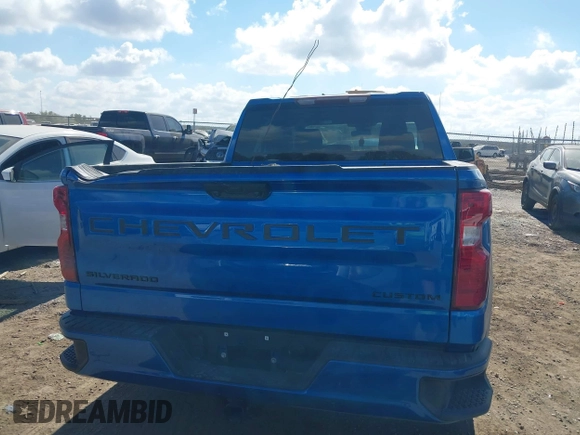 2024 Chevrolet Silverado 1500 Custom with VIN 3GCPABEK1RG202503, listed as a IAAI auction lot 40682689 with 6,605 mi miles and . Bid and sale history available at DreamBid. Image 17.