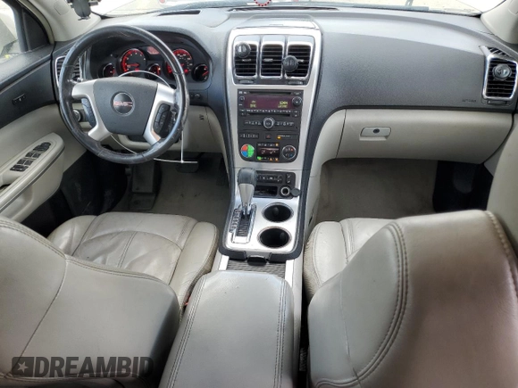2008 GMC Acadia SLT2 with VIN 1GKEV33738J187391, listed as a Copart auction lot 50965175 with Not Provided miles and Salvage Title. Bid and sale history available at DreamBid. Image 8.