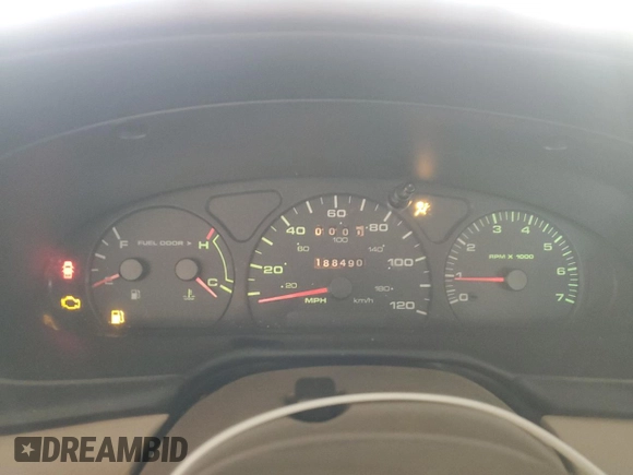 2000 Mercury Sable LS Premium with VIN 1MEFM55S1YG640497, listed as a Copart auction lot 83668544 with 188,490 mi miles and Salvage Title. Bid and sale history available at carsss.com. Image 9.