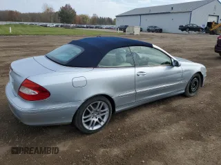 2008 Mercedes-Benz CLK 350 with VIN WDBTK56F08T094129, listed as a Copart auction lot 78360414 with 59,787 mi miles and Salvage Title. Bid and sale history available at DreamBid. Image 3.