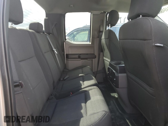 2018 Ford F-150 XL with VIN 1FTEX1EP8JFB61837, listed as a Copart auction lot 50494985 with 37,363 mi miles and Salvage Title. Bid and sale history available at carsss.com. Image 10.