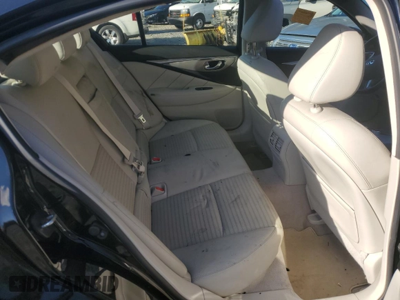 2017 Infiniti Q50 Red Sport 400 with VIN JN1FV7AP9HM851270, listed as a Copart auction lot 82012944 with 132,260 mi miles and Salvage title. Bid and sale history available at DreamBid. Image 10.