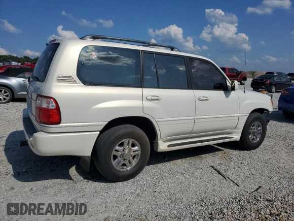 1999 Lexus LX 470 z VIN JT6HT00W1X0074382, wystawiony jako Copart lot #53612205 z przebiegiem 256 689 mil mil oraz Szkoda całkowita • Salvage title. Historia ofert i sprzedaży dostępna na DreamBid. Obrazek 3.