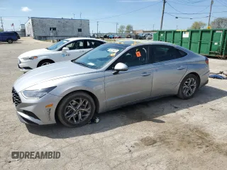 2023 Hyundai Sonata SEL z VIN KMHL14JA8PA301107, wystawiony jako Copart lot #55582305 z przebiegiem 75 022 mil mil oraz Tytuł czysty. Historia ofert i sprzedaży dostępna na DreamBid. Obrazek 1.