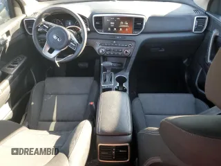 2021 Kia Sportage LX with VIN KNDPM3AC8M7944557, listed as a Copart auction lot 46100035 with 76,924 mi miles and Salvage Title. Bid and sale history available at carsss.com. Image 8.